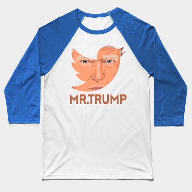 Donald Trump T-Shirt Baseball T-Shirt by QUENSLEY SHOP